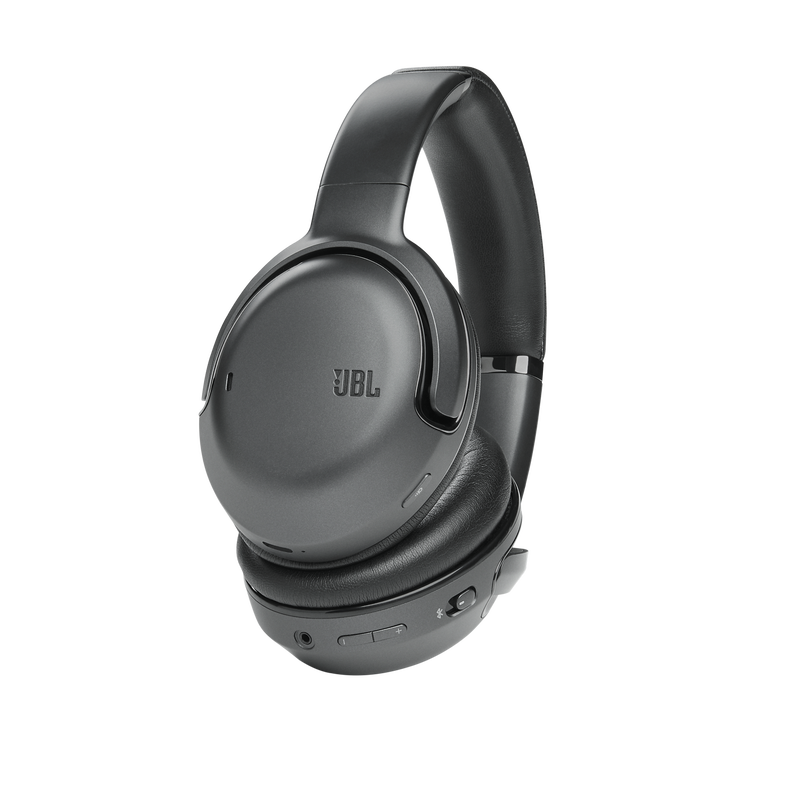 JBL Tour One - Black - Wireless over-ear noise cancelling headphones - Bottom image number null